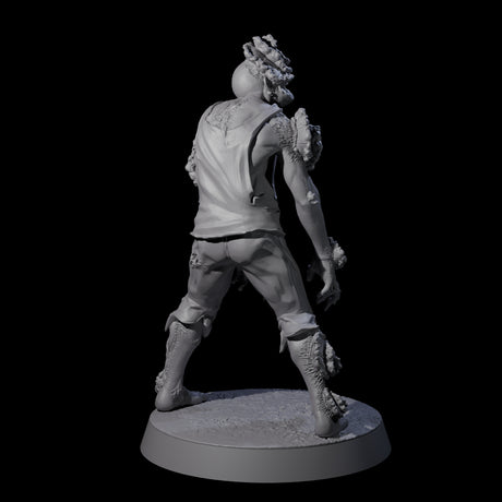 Clicking Fungal Zombie C Miniature for Dungeons and Dragons, Pathfinder or other TTRPGs