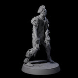 Clicking Fungal Zombie C Miniature for Dungeons and Dragons, Pathfinder or other TTRPGs