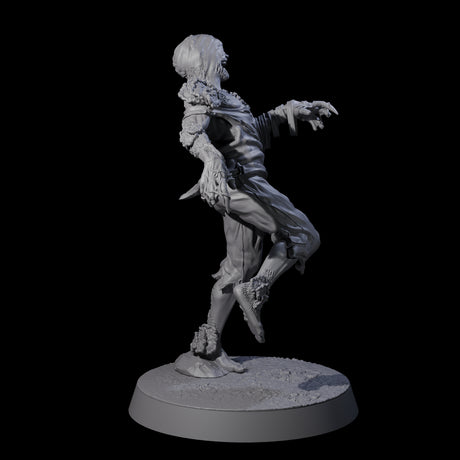 Clicking Fungal Zombie E Miniature for Dungeons and Dragons, Pathfinder or other TTRPGs