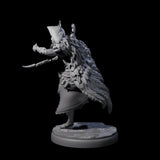 Cloaked Dark Elf Assassin A Miniature for Dungeons and Dragons, Pathfinder or other TTRPGs