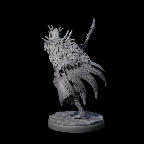 Cloaked Dark Elf Assassin B Miniature for Dungeons and Dragons, Pathfinder or other TTRPGs