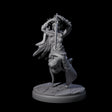 Cloaked Dark Elf Assassin D Miniature for Dungeons and Dragons, Pathfinder or other TTRPGs