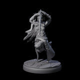Cloaked Dark Elf Assassin D Miniature for Dungeons and Dragons, Pathfinder or other TTRPGs