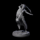 Cloaked Dark Elf Assassin E Miniature for Dungeons and Dragons, Pathfinder or other TTRPGs