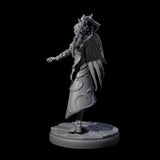 Cloaked Dark Elf Assassin E Miniature for Dungeons and Dragons, Pathfinder or other TTRPGs