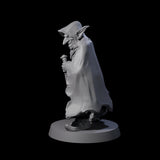 Cloaked Goblin Assassin A Miniature for Dungeons and Dragons, Pathfinder or other TTRPGs