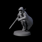 Cloaked Goblin Assassin B Miniature for Dungeons and Dragons, Pathfinder or other TTRPGs