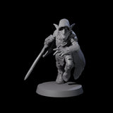 Cloaked Goblin Assassin B Miniature for Dungeons and Dragons, Pathfinder or other TTRPGs