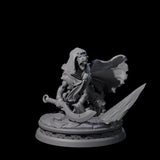 Cloaked Ratfolk Rogue Miniature for Dungeons and Dragons, Pathfinder or other TTRPGs