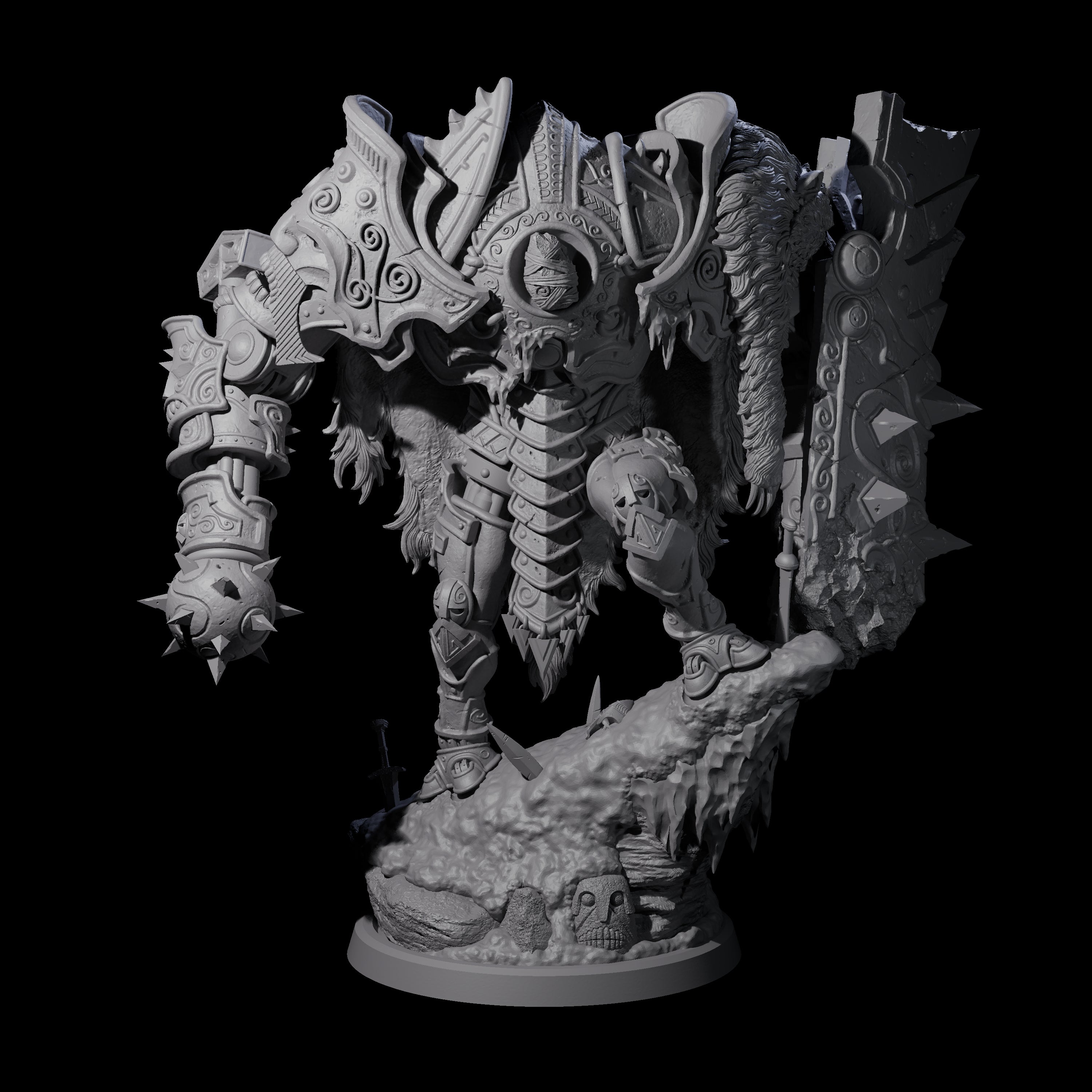 Cobbled Together Iron Golem Miniature for Dungeons and Dragons, Pathfinder or other TTRPGs