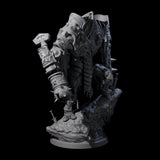 Cobbled Together Iron Golem Miniature for Dungeons and Dragons, Pathfinder or other TTRPGs
