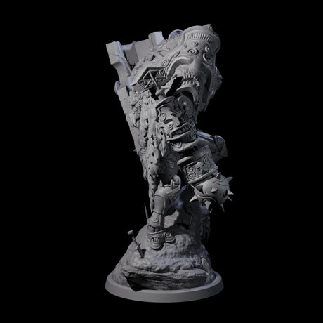 Cobbled Together Iron Golem Miniature for Dungeons and Dragons, Pathfinder or other TTRPGs