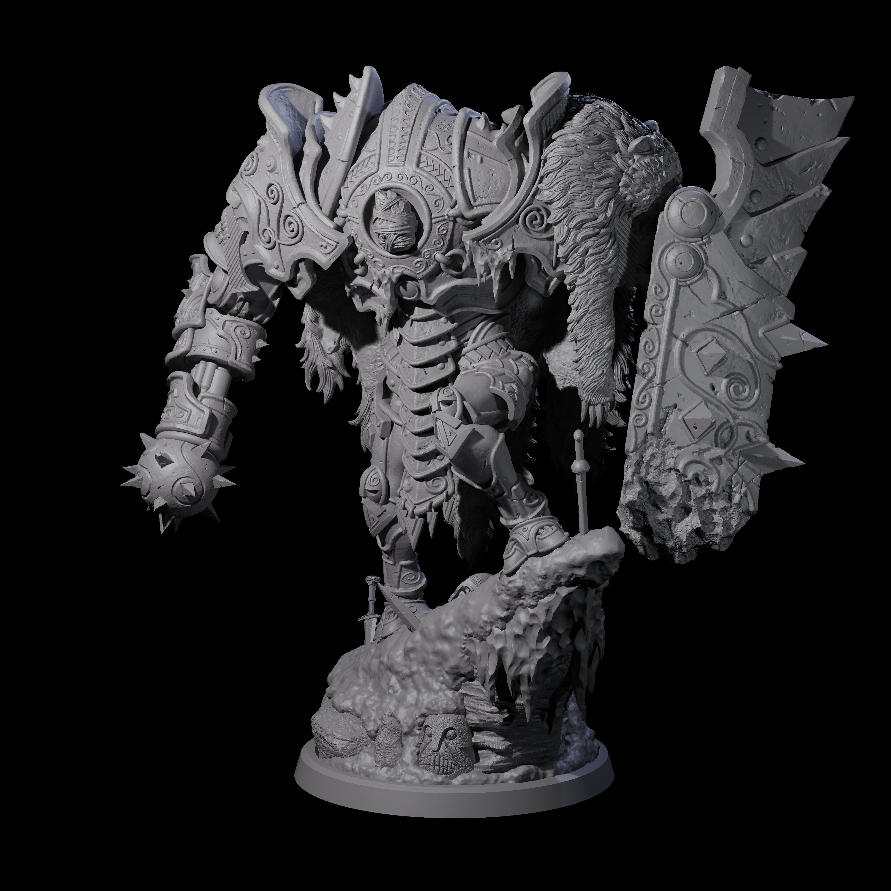 Cobbled Together Iron Golem Miniature for Dungeons and Dragons, Pathfinder or other TTRPGs