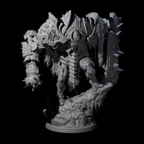 Cobbled Together Iron Golem Miniature for Dungeons and Dragons, Pathfinder or other TTRPGs