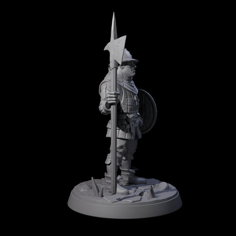 Cobbled Together Militia B Miniature for Dungeons and Dragons, Pathfinder or other TTRPGs