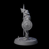 Cobbled Together Militia B Miniature for Dungeons and Dragons, Pathfinder or other TTRPGs