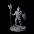 Cobbled Together Militia B Miniature for Dungeons and Dragons, Pathfinder or other TTRPGs