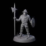 Cobbled Together Militia B Miniature for Dungeons and Dragons, Pathfinder or other TTRPGs