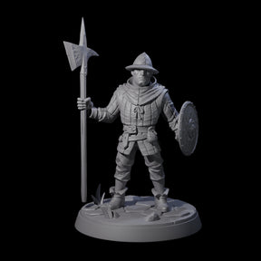 Cobbled Together Militia B Miniature for Dungeons and Dragons, Pathfinder or other TTRPGs
