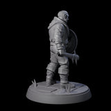 Cobbled Together Militia C Miniature for Dungeons and Dragons, Pathfinder or other TTRPGs