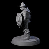 Cobbled Together Militia C Miniature for Dungeons and Dragons, Pathfinder or other TTRPGs