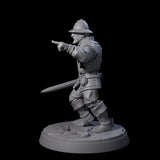 Cobbled Together Militia D Miniature for Dungeons and Dragons, Pathfinder or other TTRPGs