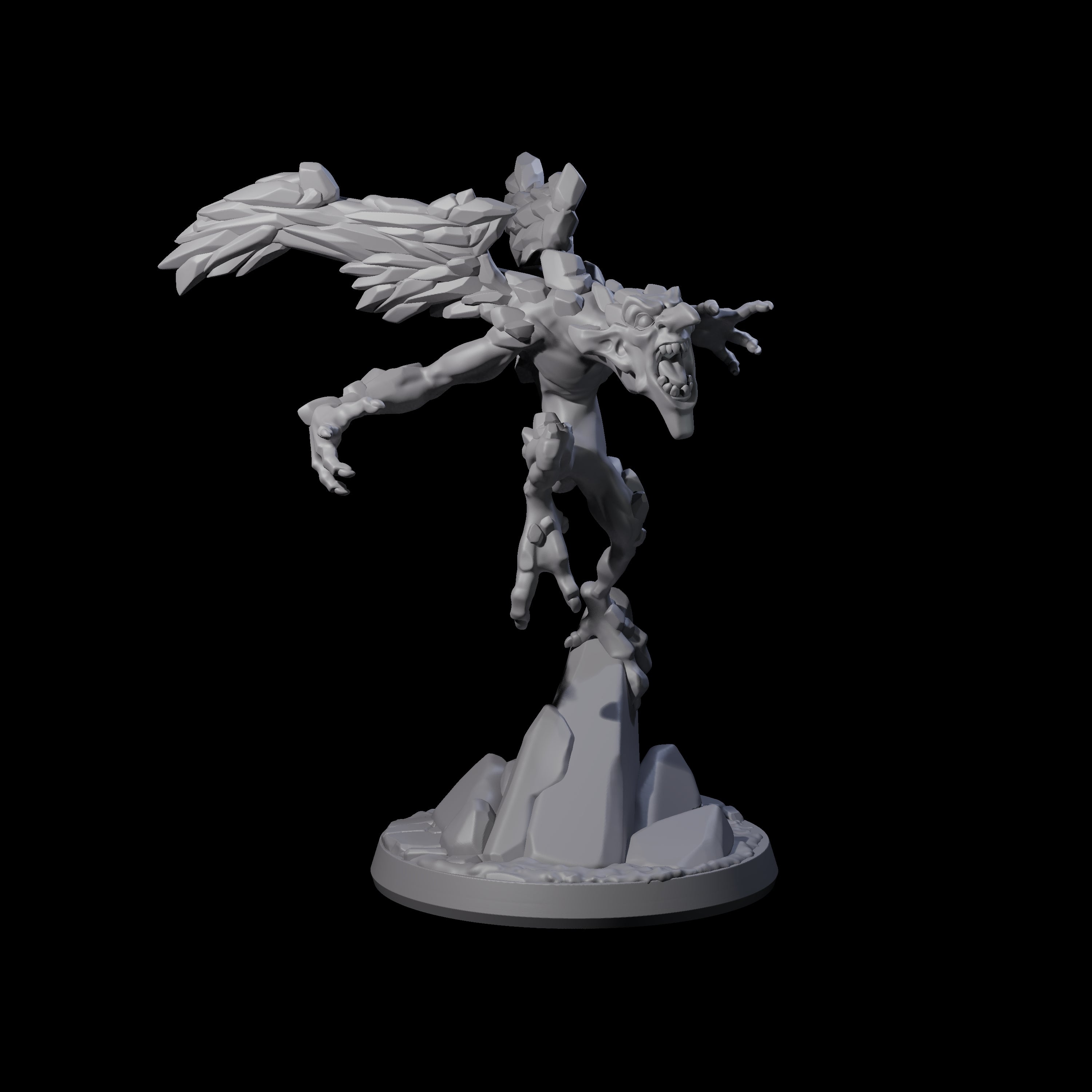 Cold Ice Mephit Miniature for Dungeons and Dragons, Pathfinder or other TTRPGs