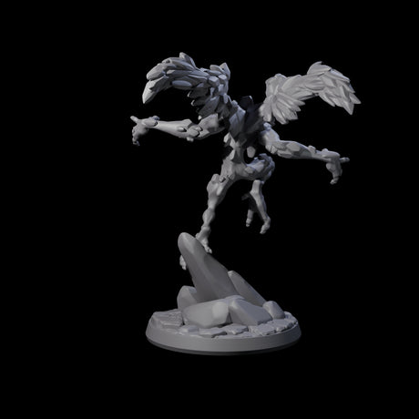 Cold Ice Mephit Miniature for Dungeons and Dragons, Pathfinder or other TTRPGs
