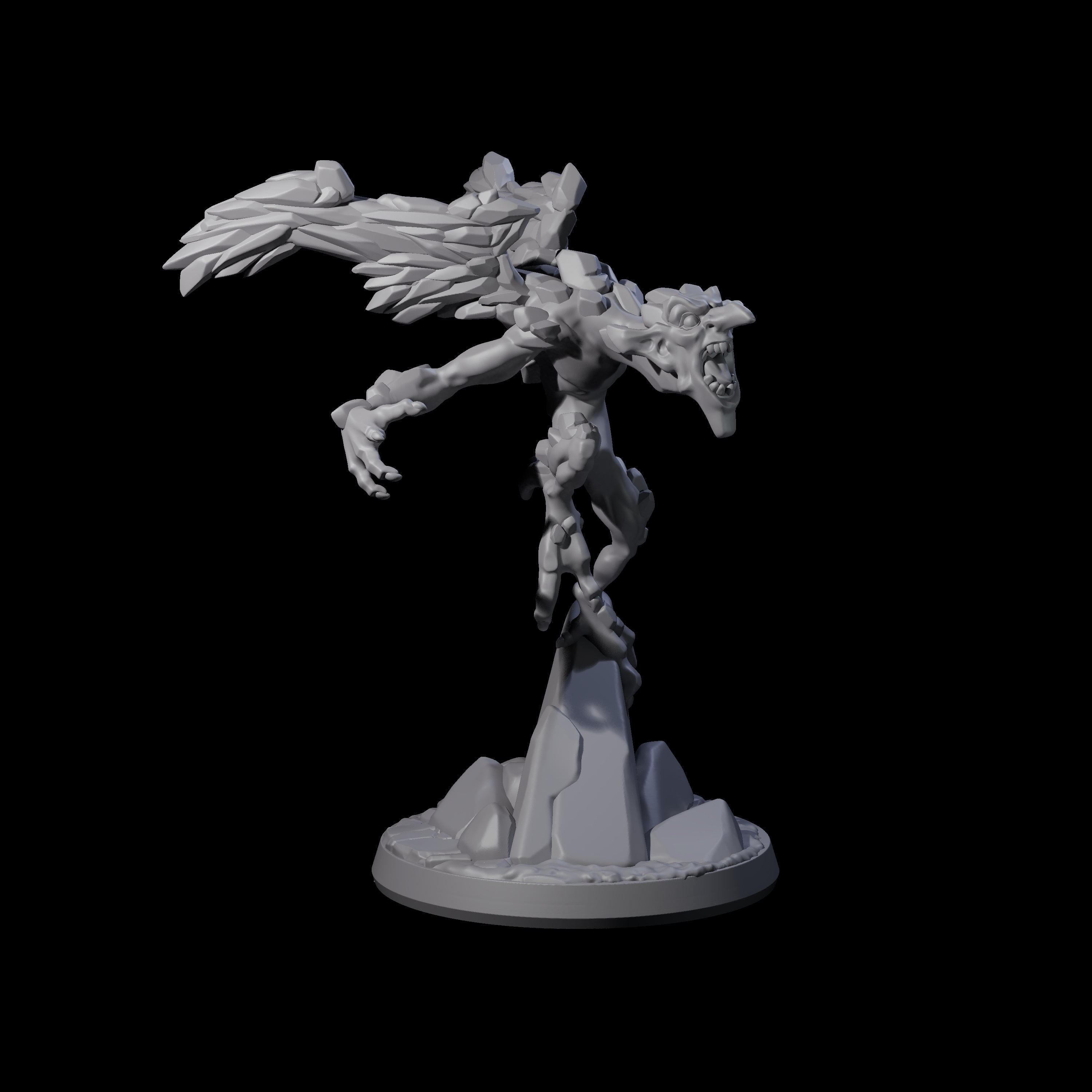Cold Ice Mephit Miniature for Dungeons and Dragons, Pathfinder or other TTRPGs
