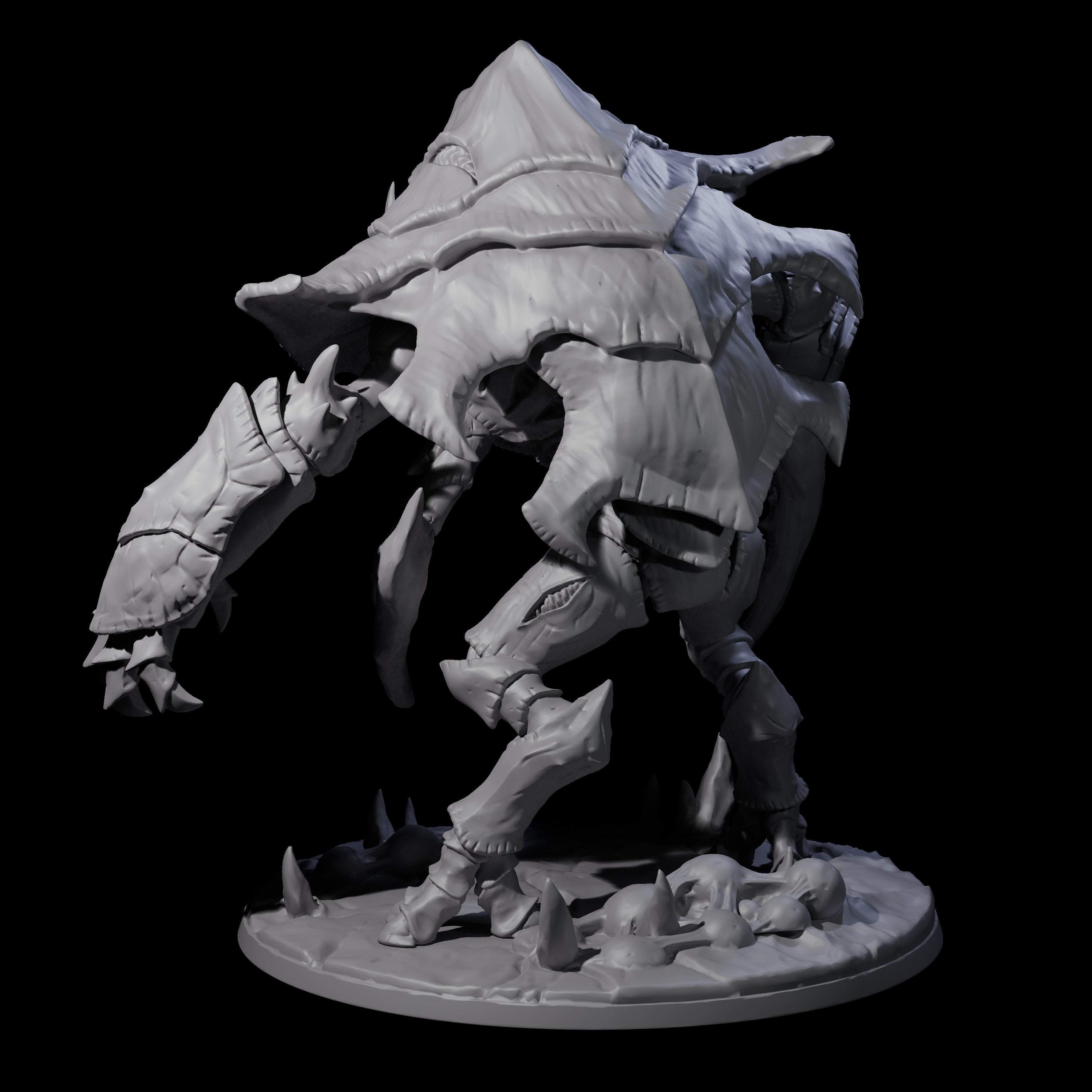 Colossal Umber Hulk Miniature for Dungeons and Dragons, Pathfinder or other TTRPGs