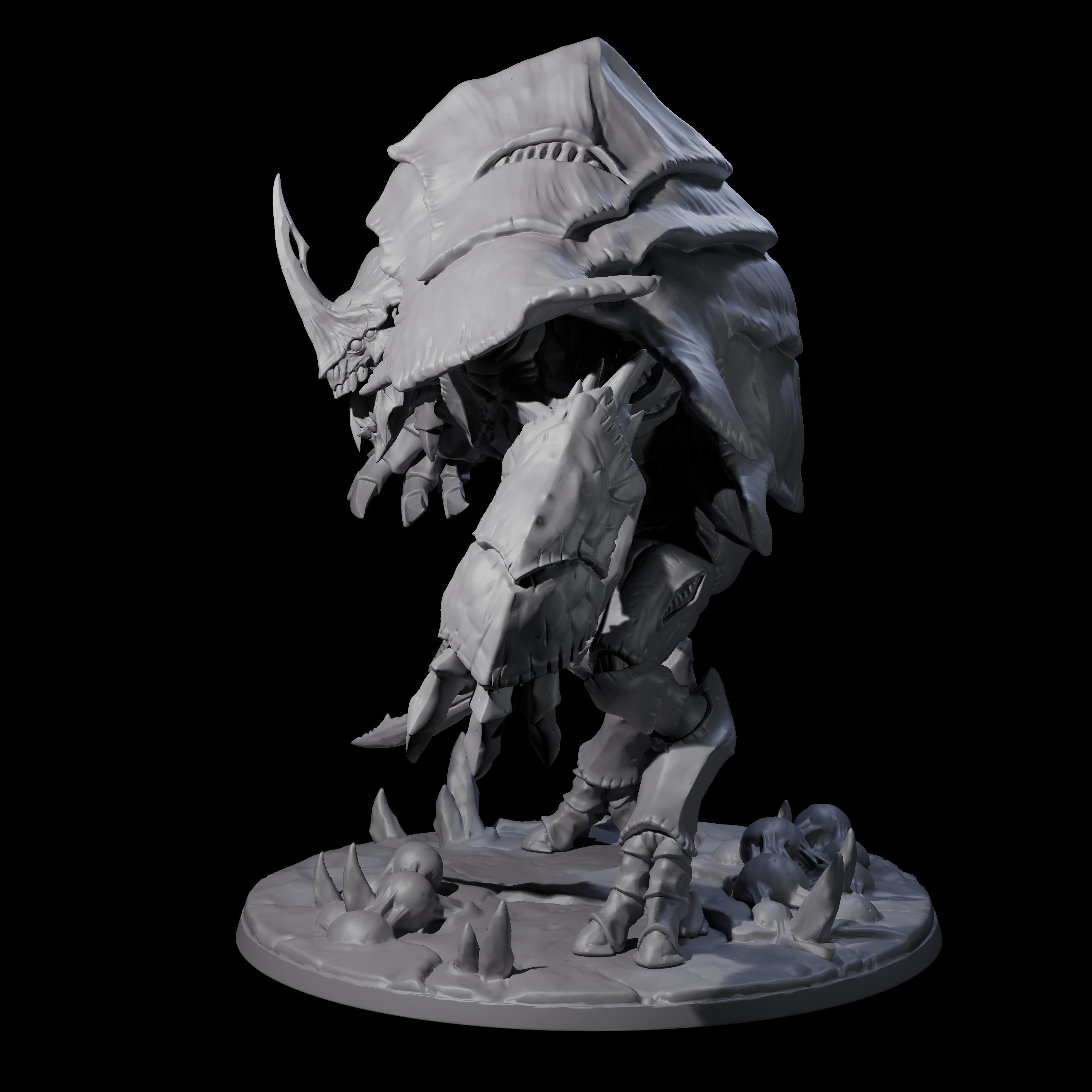 Colossal Umber Hulk Miniature for Dungeons and Dragons, Pathfinder or other TTRPGs