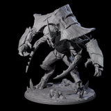 Colossal Umber Hulk Miniature for Dungeons and Dragons, Pathfinder or other TTRPGs