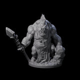 Come Out Swinging Boarman Brute A Miniature for Dungeons and Dragons, Pathfinder or other TTRPGs