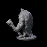 Come Out Swinging Boarman Brute C Miniature for Dungeons and Dragons, Pathfinder or other TTRPGs