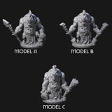 Come Out Swinging Boarman Brutes Miniature for Dungeons and Dragons, Pathfinder or other TTRPGs
