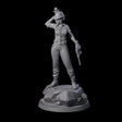 Come Out Swinging Human Witch Miniature for Dungeons and Dragons, Pathfinder or other TTRPGs