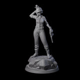 Come Out Swinging Human Witch Miniature for Dungeons and Dragons, Pathfinder or other TTRPGs