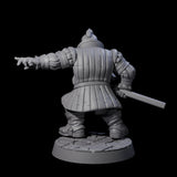 Commanding Dwarf Leader Miniature for Dungeons and Dragons, Pathfinder or other TTRPGs