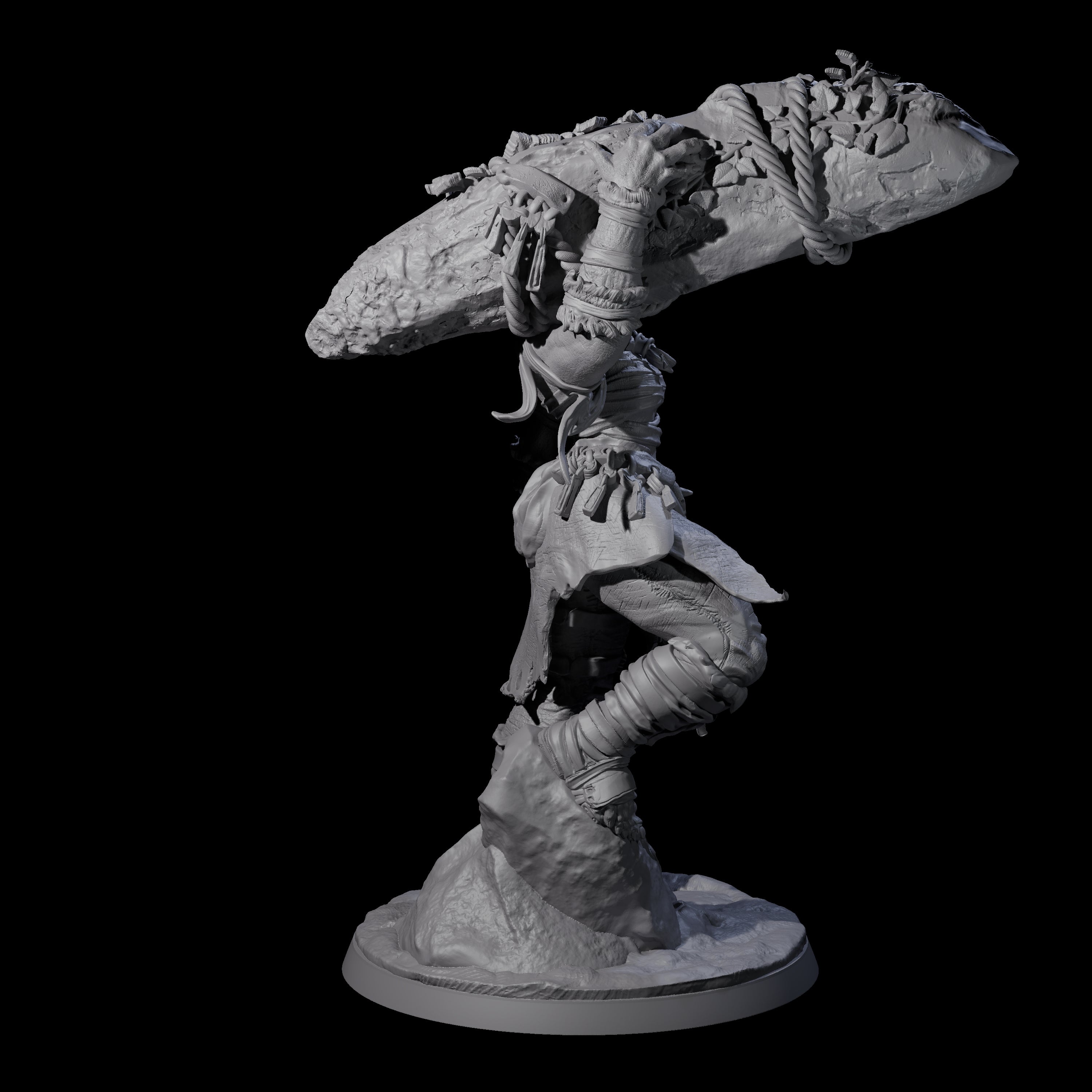 Commanding Hill Giant Matriarch Miniature for Dungeons and Dragons, Pathfinder or other TTRPGs