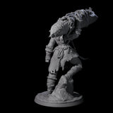 Commanding Hill Giant Matriarch Miniature for Dungeons and Dragons, Pathfinder or other TTRPGs
