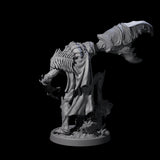 Commanding Wastrilith Warrior A Miniature for Dungeons and Dragons, Pathfinder or other TTRPGs