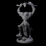 Commanding Wastrilith Warrior B Miniature for Dungeons and Dragons, Pathfinder or other TTRPGs