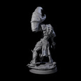 Commanding Wastrilith Warrior C Miniature for Dungeons and Dragons, Pathfinder or other TTRPGs