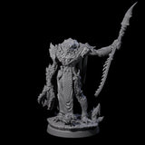 Commanding Wastrilith Warrior D Miniature for Dungeons and Dragons, Pathfinder or other TTRPGs