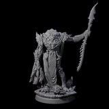 Commanding Wastrilith Warrior D Miniature for Dungeons and Dragons, Pathfinder or other TTRPGs