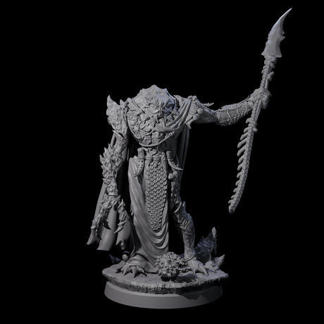 Commanding Wastrilith Warrior D Miniature for Dungeons and Dragons, Pathfinder or other TTRPGs