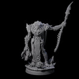 Commanding Wastrilith Warrior D Miniature for Dungeons and Dragons, Pathfinder or other TTRPGs
