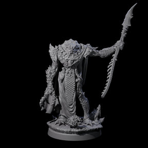 Commanding Wastrilith Warrior D Miniature for Dungeons and Dragons, Pathfinder or other TTRPGs