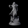 Composed Human Mage Miniature for Dungeons and Dragons, Pathfinder or other TTRPGs
