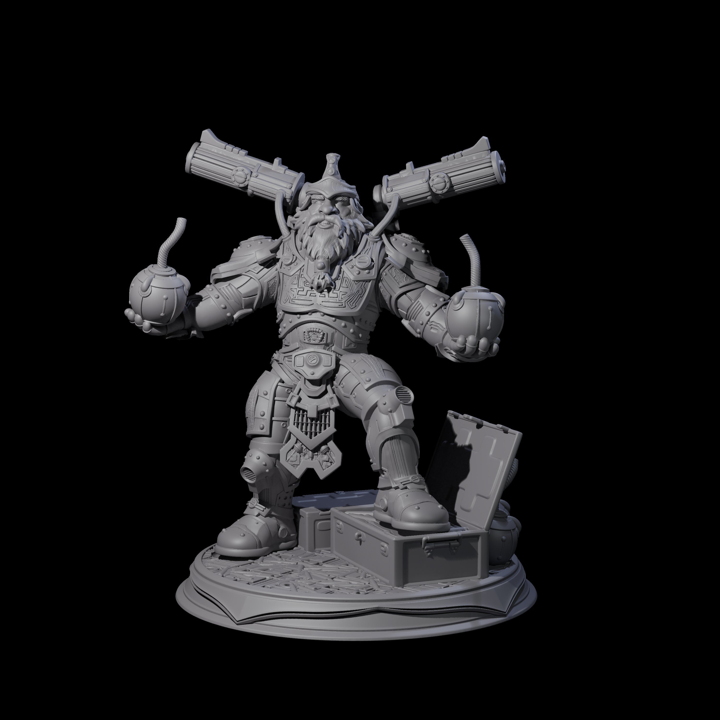 Confident Artificer Miniature for Dungeons and Dragons, Pathfinder or other TTRPGs